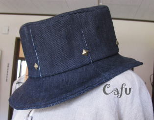 福岡の雑貨屋Cafu（カフー）：デニムの帽子
